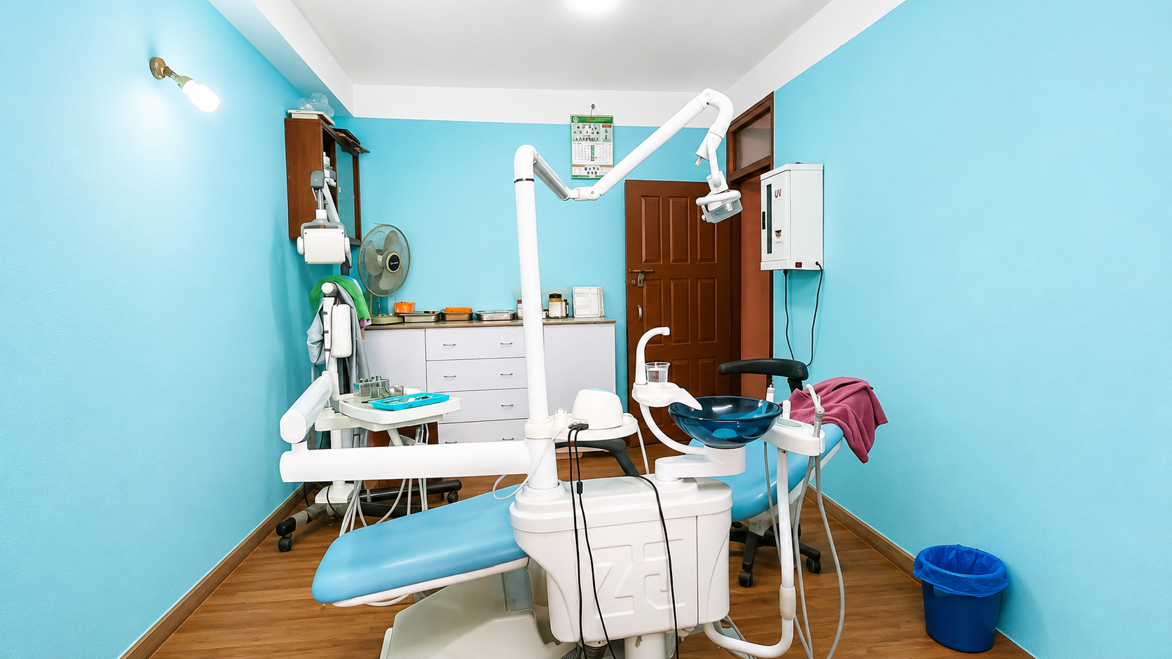 Modern dental clinic interior